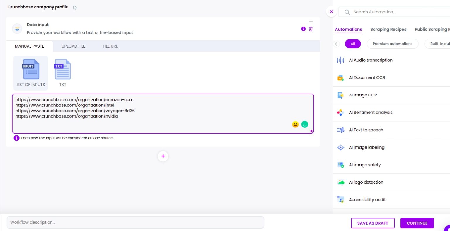 How To Scrape Crunchbase | Hexomatic Academy