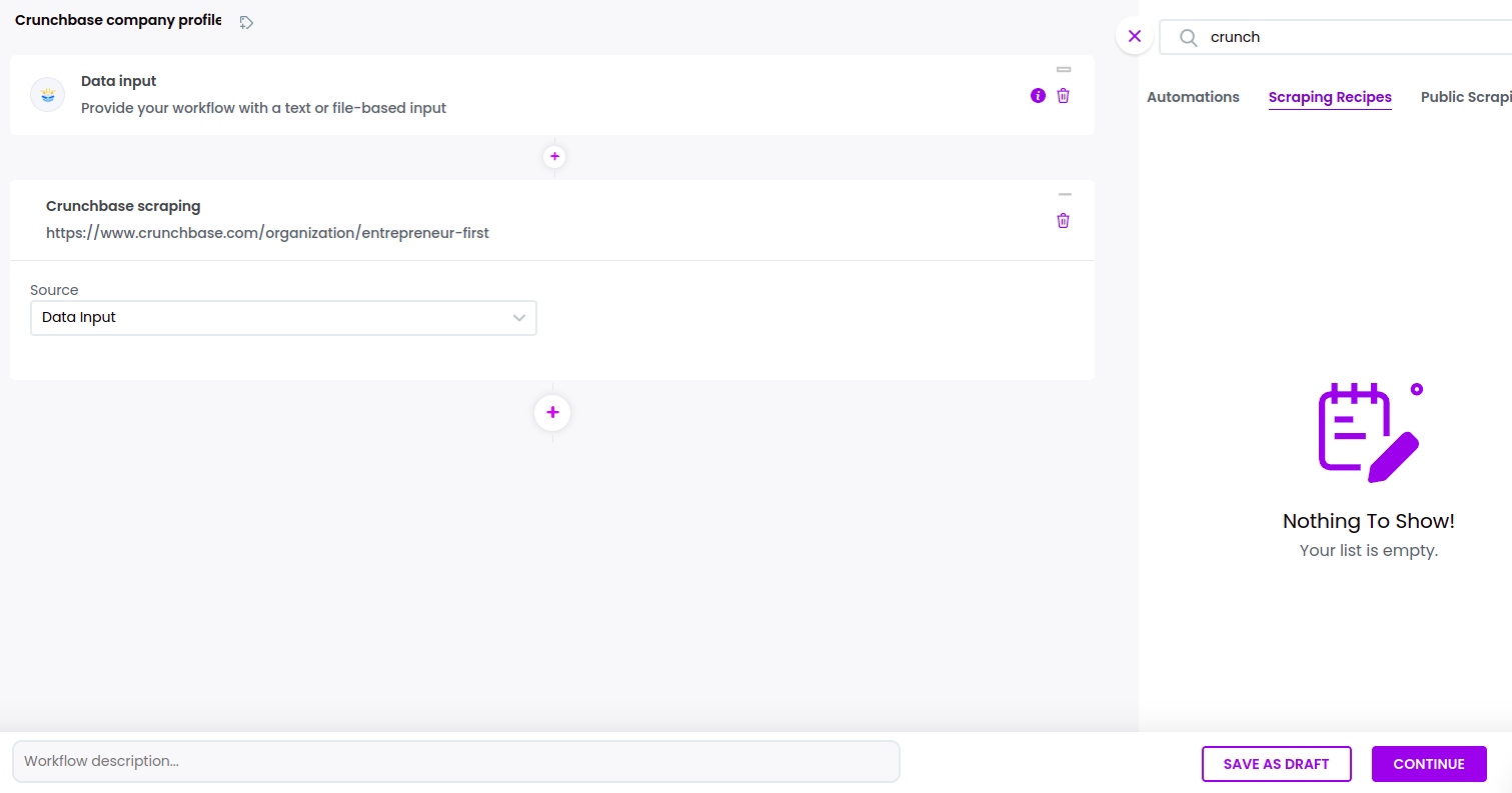 How To Scrape Crunchbase | Hexomatic Academy