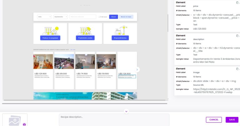 How to scrape MercadoLibre product data | Hexomatic