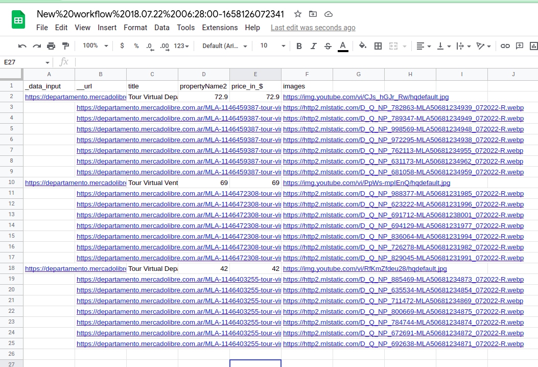 How to scrape MercadoLibre product data | Hexomatic