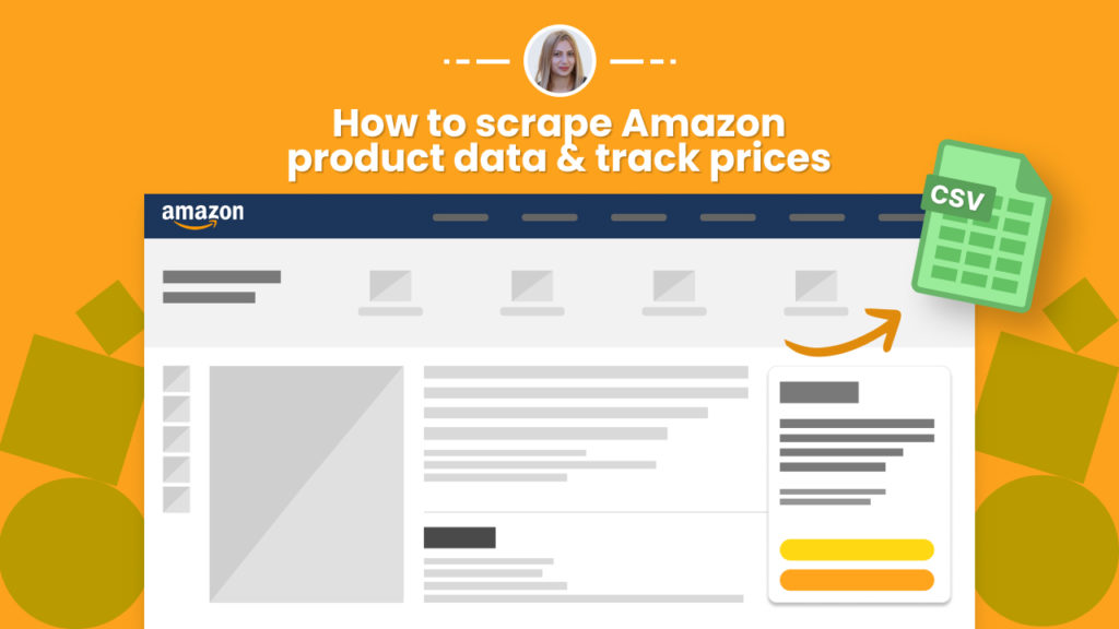 How to scrape Amazon product data