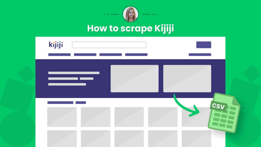 How to scrape Kijiji