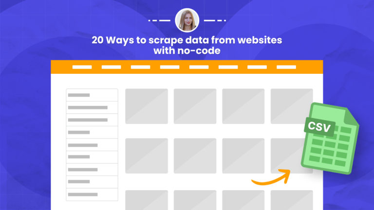 20 Ways To Scrape Data From Websites With No-code | Hexomatic