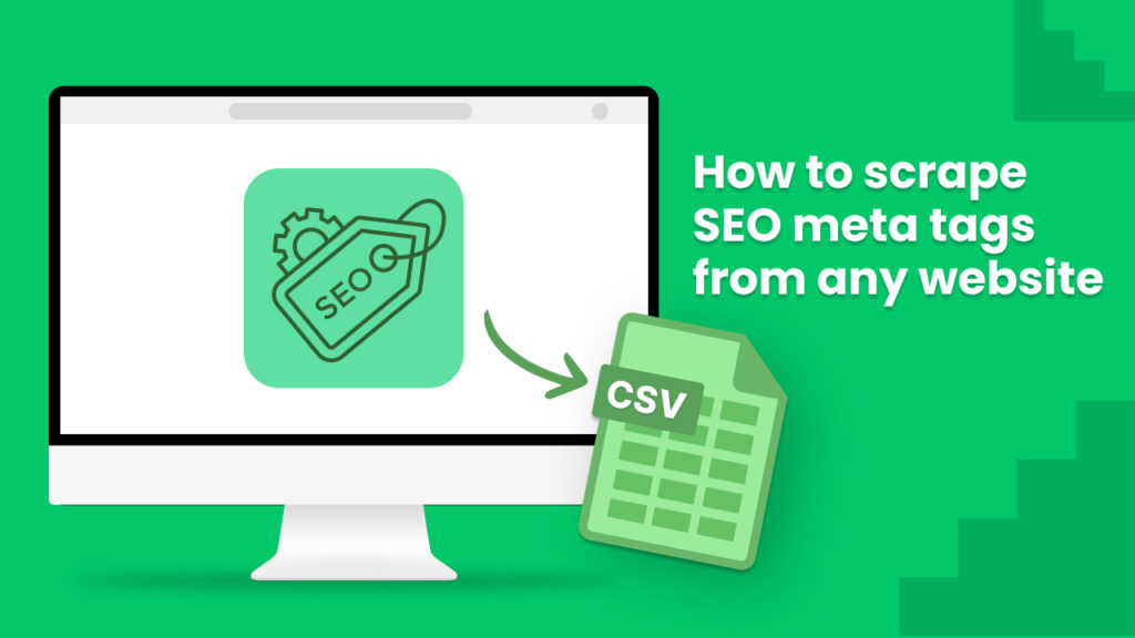 How to scrape SEO meta tags from any website