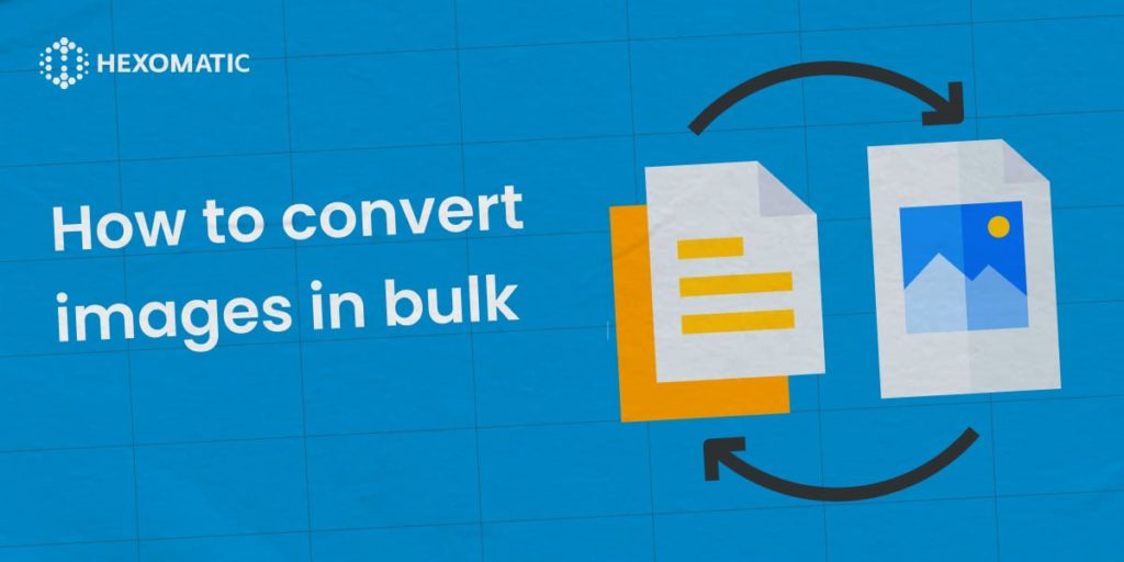 How to convert images in bulk