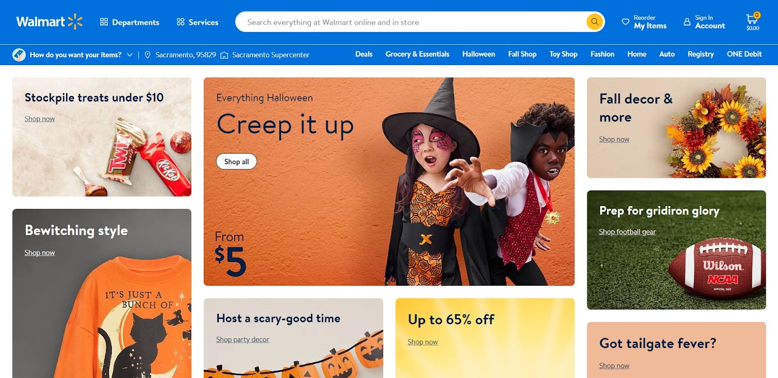 Walmart- one of the most scraped websites