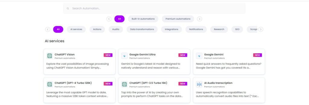 how to get started with Hexomatic- automations