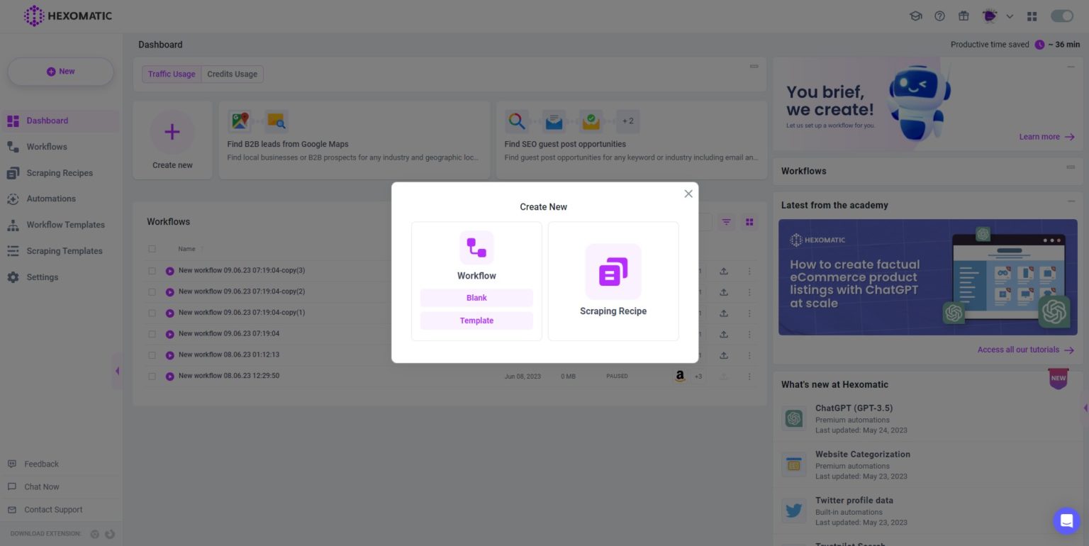 Workflow to convert image formats